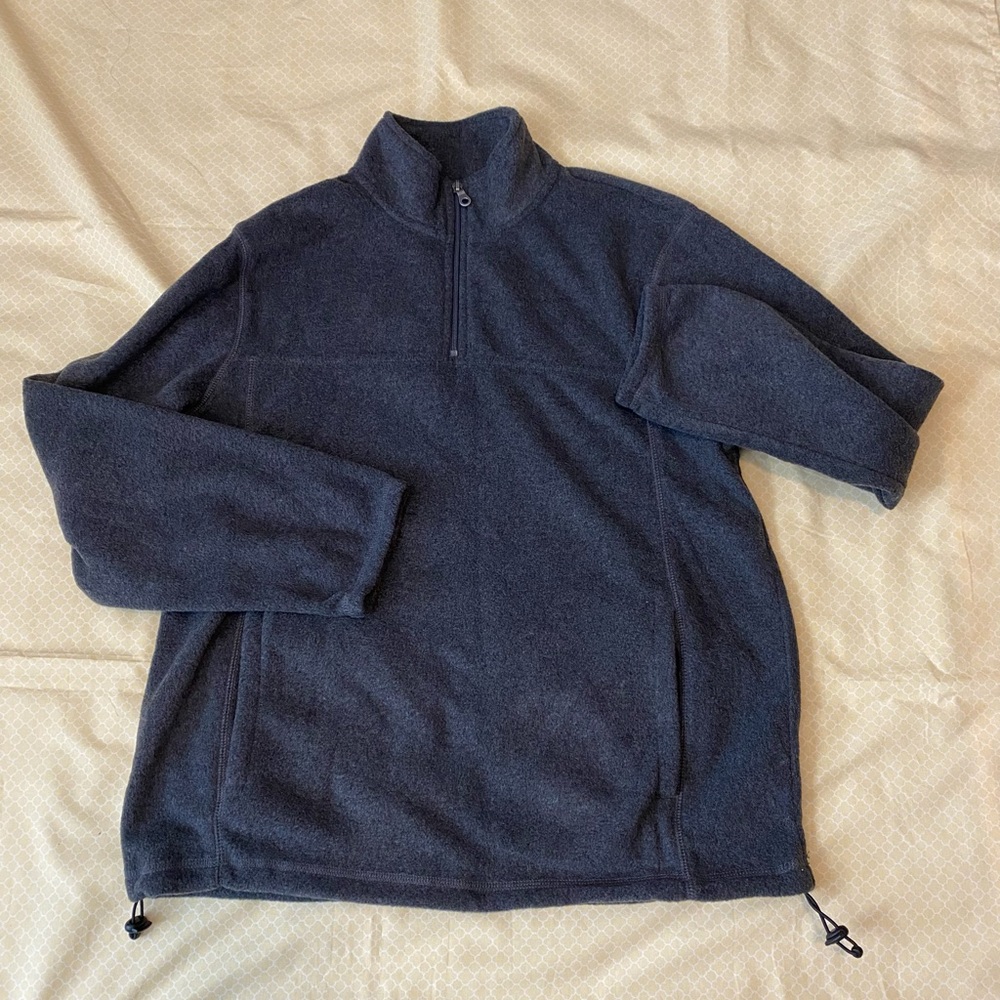 Croft & Barrow Men’s Fleece 1/4 Zip Jacket/Pullover/Sweatshirt